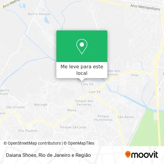 Daiana Shoes mapa