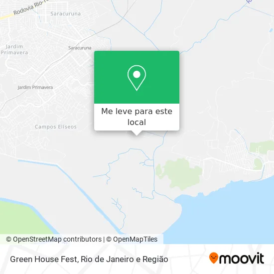 Green House Fest mapa