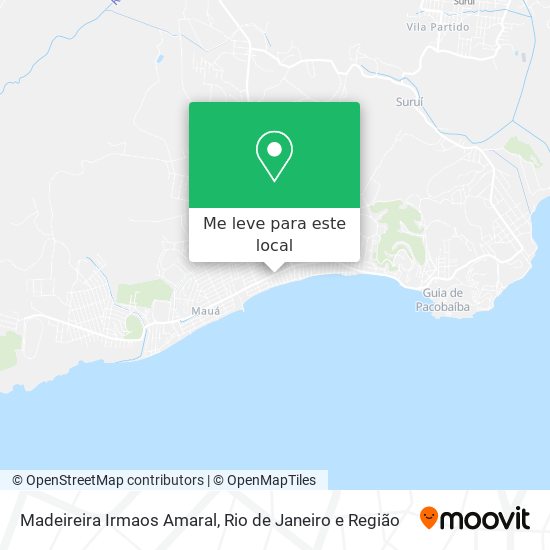 Madeireira Irmaos Amaral mapa
