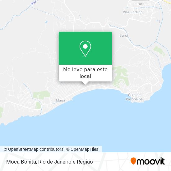 Moca Bonita mapa