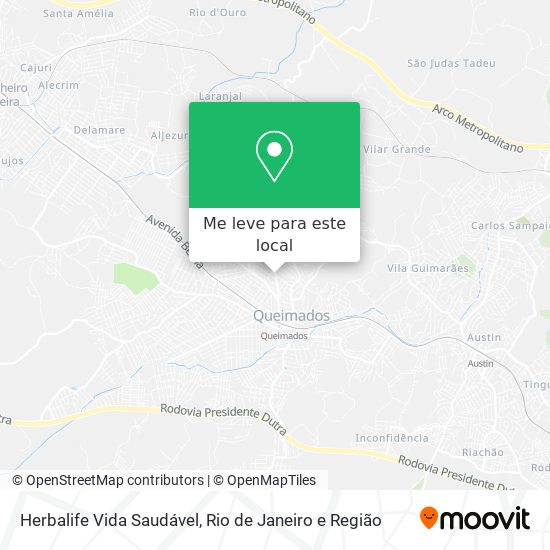 Herbalife Vida Saudável mapa