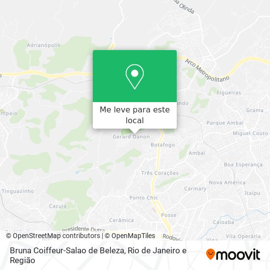 Bruna Coiffeur-Salao de Beleza mapa