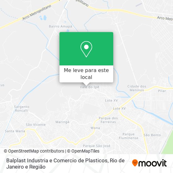 Balplast Industria e Comercio de Plasticos mapa