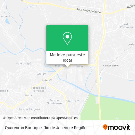 Quaresma Boutique mapa