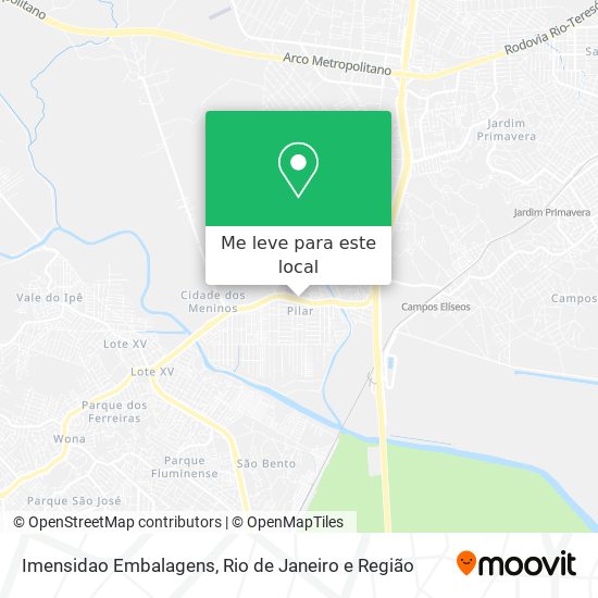 Imensidao Embalagens mapa