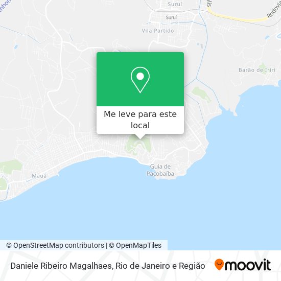 Daniele Ribeiro Magalhaes mapa