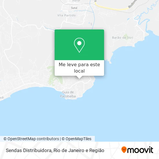Sendas Distribuidora mapa