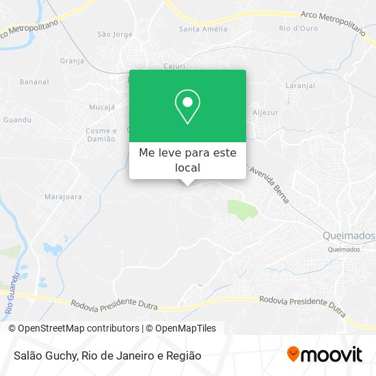 Salão Guchy mapa