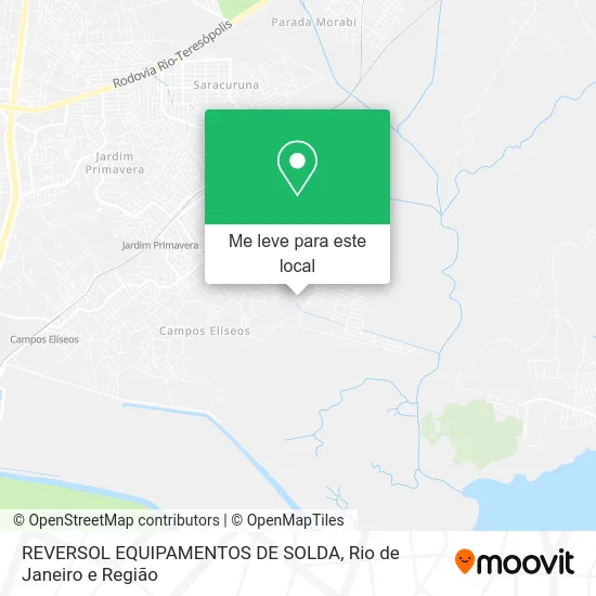 REVERSOL EQUIPAMENTOS DE SOLDA mapa