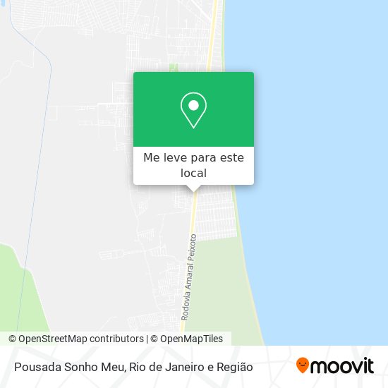 Pousada Sonho Meu mapa