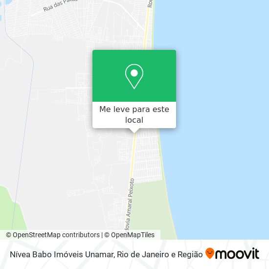 Nívea Babo Imóveis Unamar mapa