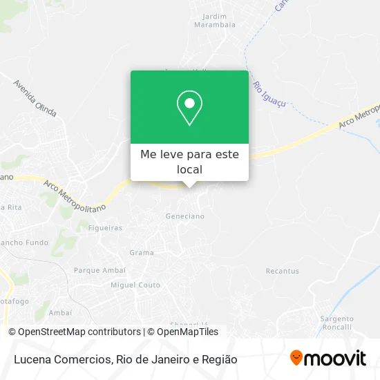 Lucena Comercios mapa