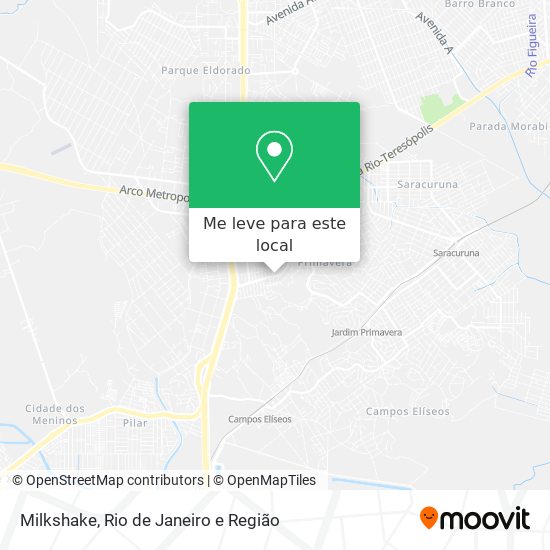 Milkshake mapa