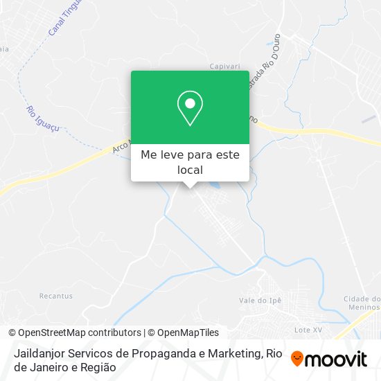 Jaildanjor Servicos de Propaganda e Marketing mapa