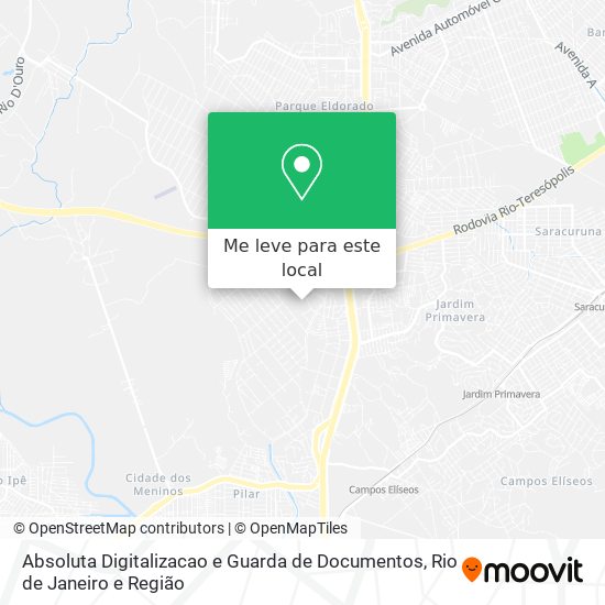 Absoluta Digitalizacao e Guarda de Documentos mapa