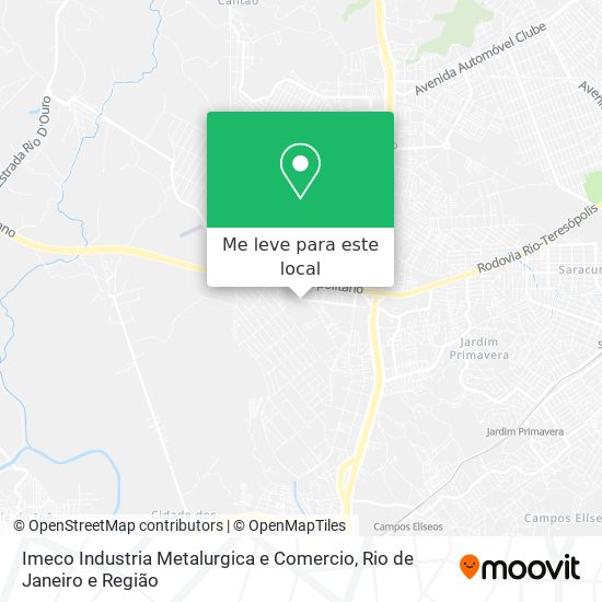 Imeco Industria Metalurgica e Comercio mapa