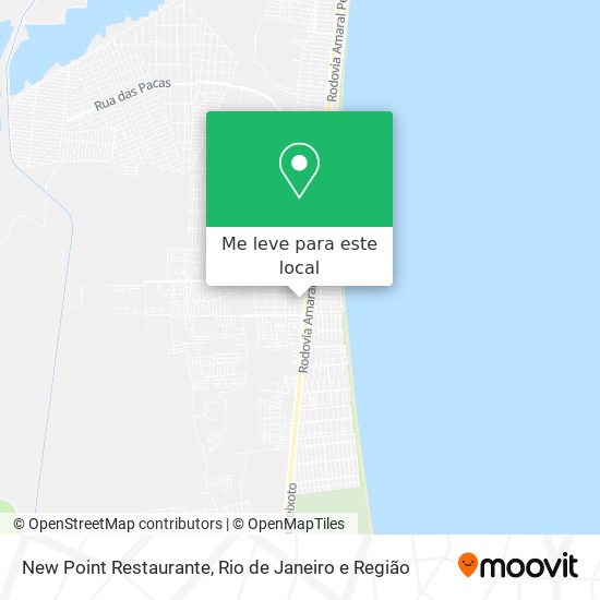 New Point Restaurante mapa