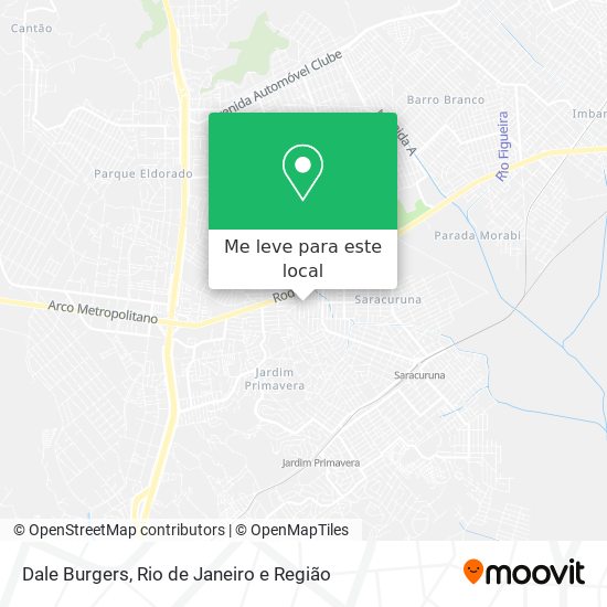 Dale Burgers mapa