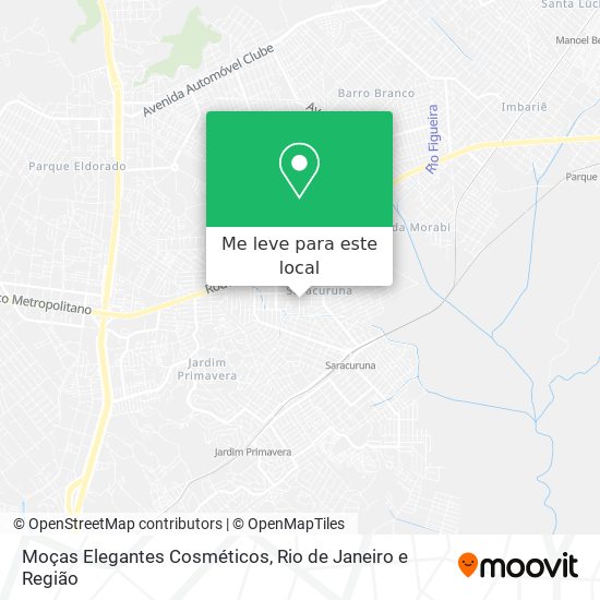 Moças Elegantes Cosméticos mapa