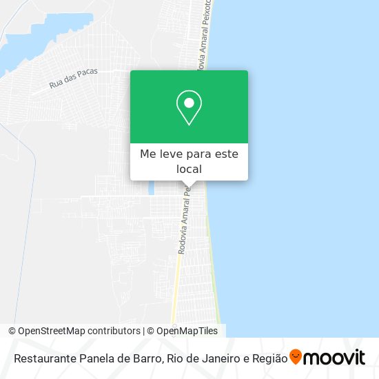 Restaurante Panela de Barro mapa
