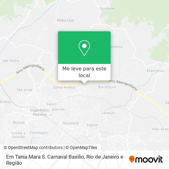 Em Tania Mara S. Carnaval Basilio mapa