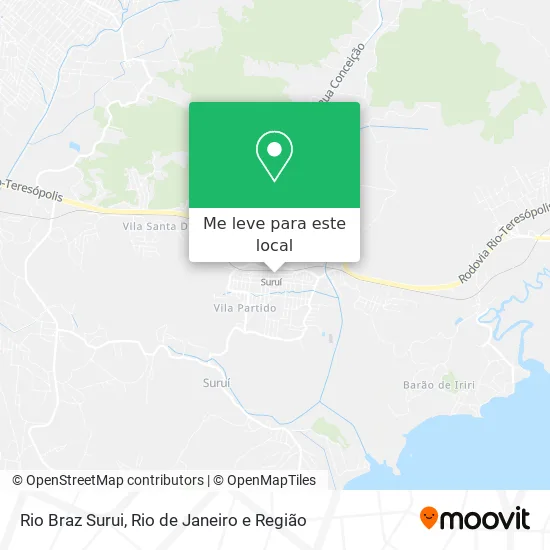 Rio Braz Surui mapa