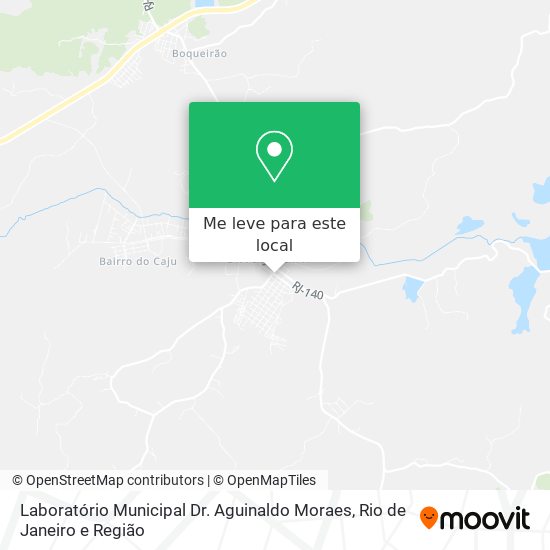 Laboratório Municipal Dr. Aguinaldo Moraes mapa