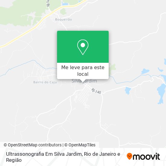 Ultrassonografia Em Silva Jardim mapa