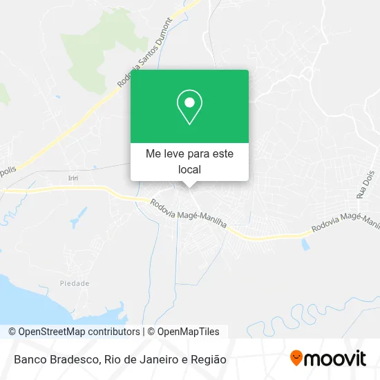 Banco Bradesco mapa