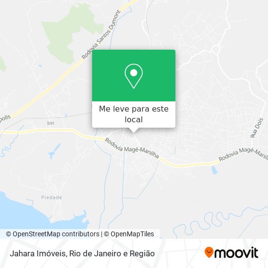Jahara Imóveis mapa