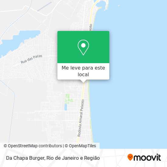 Da Chapa Burger mapa