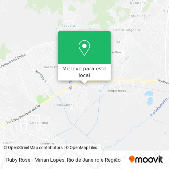 Ruby Rose - Mirian Lopes mapa