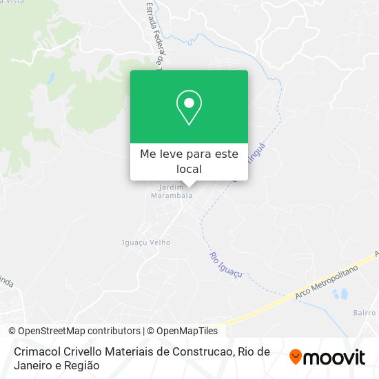 Crimacol Crivello Materiais de Construcao mapa