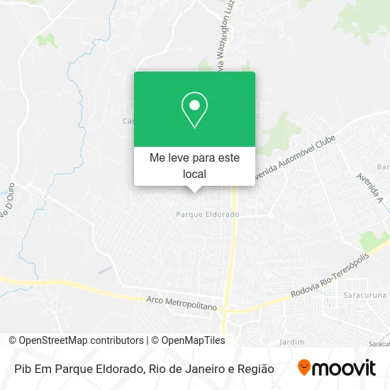 Pib Em Parque Eldorado mapa