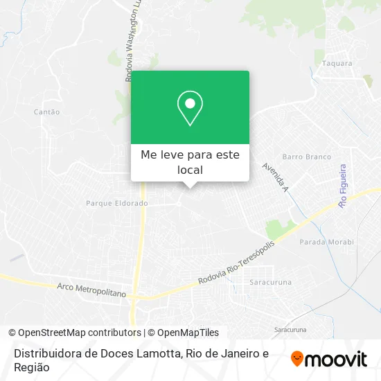 Distribuidora de Doces Lamotta mapa
