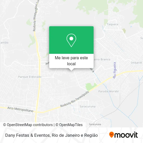 Dany Festas & Eventos mapa