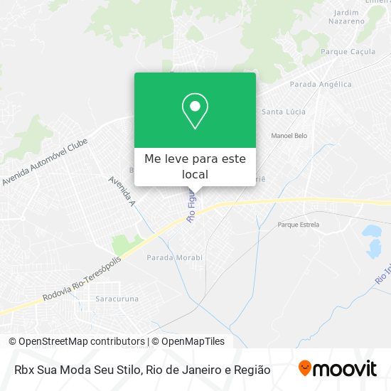 Rbx Sua Moda Seu Stilo mapa