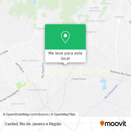 Caxiled mapa