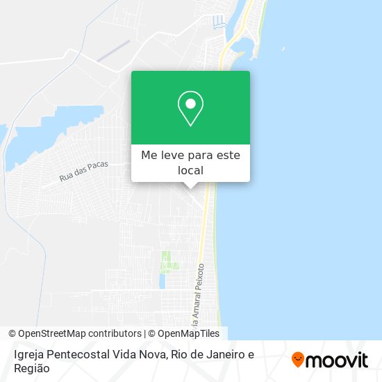 Igreja Pentecostal Vida Nova mapa