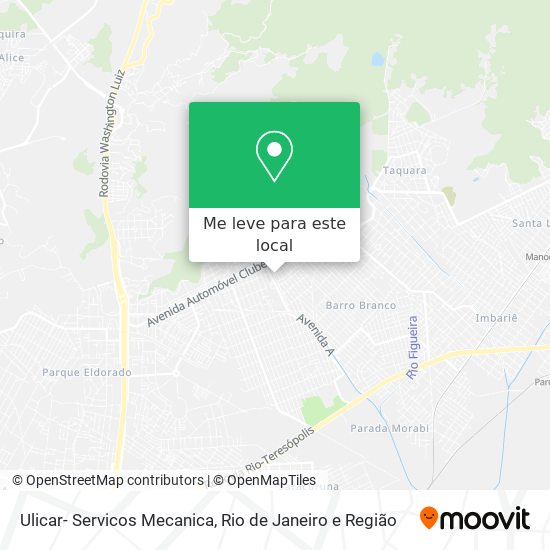 Ulicar- Servicos Mecanica mapa