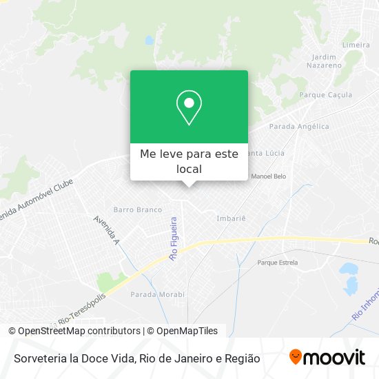 Sorveteria la Doce Vida mapa