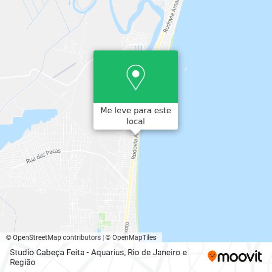 Studio Cabeça Feita - Aquarius mapa