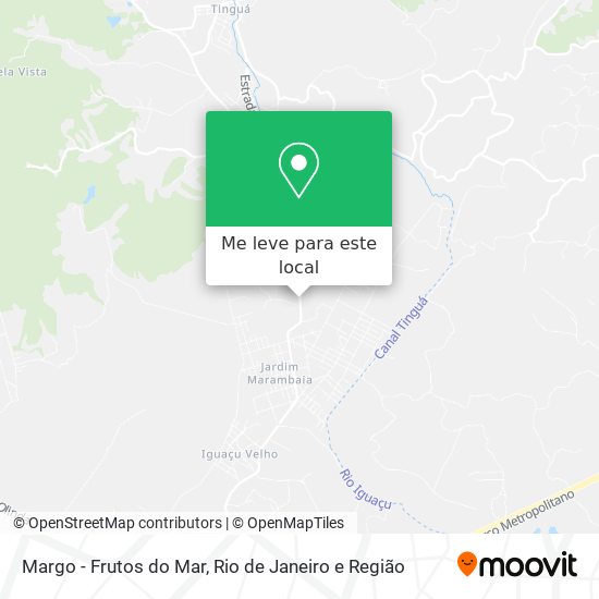Margo - Frutos do Mar mapa