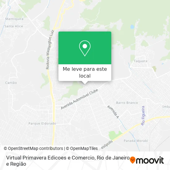 Virtual Primavera Edicoes e Comercio mapa