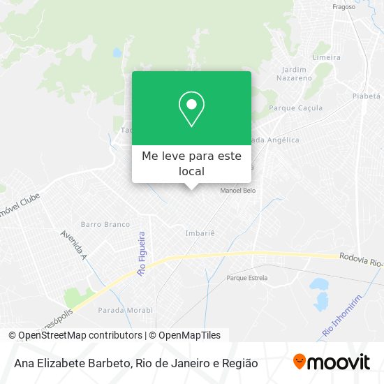 Ana Elizabete Barbeto mapa