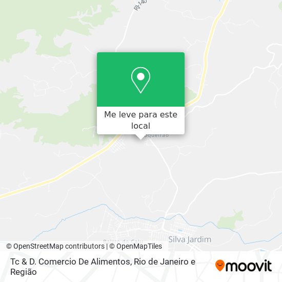 Tc & D. Comercio De Alimentos mapa