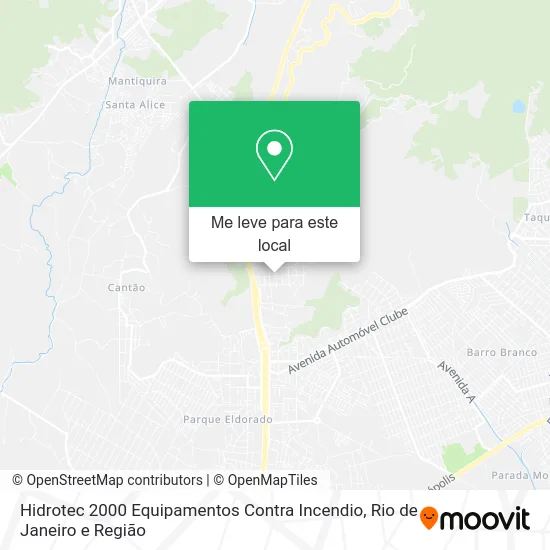 Hidrotec 2000 Equipamentos Contra Incendio mapa