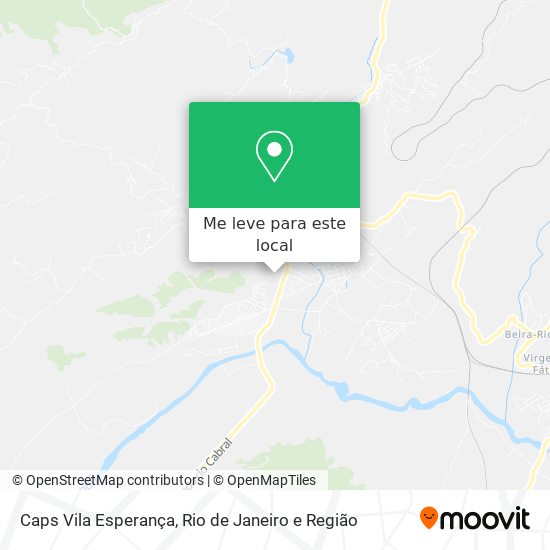 Caps Vila Esperança mapa