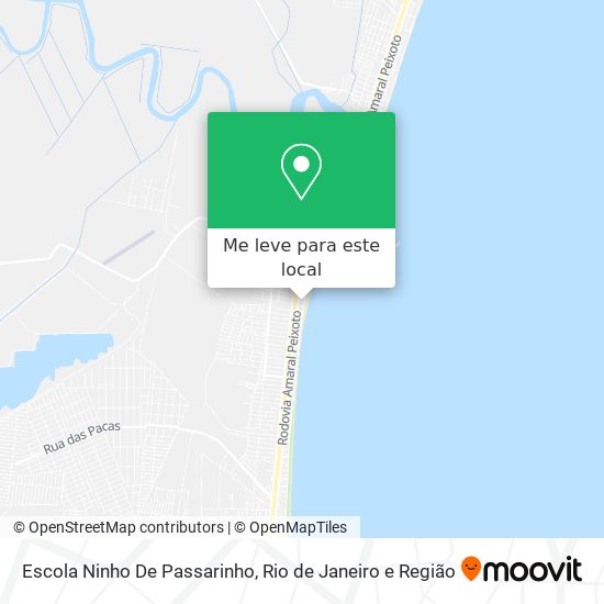 Escola Ninho De Passarinho mapa