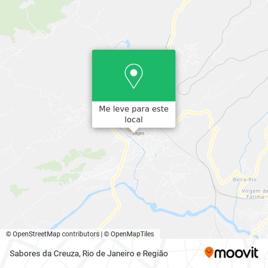 Sabores da Creuza mapa